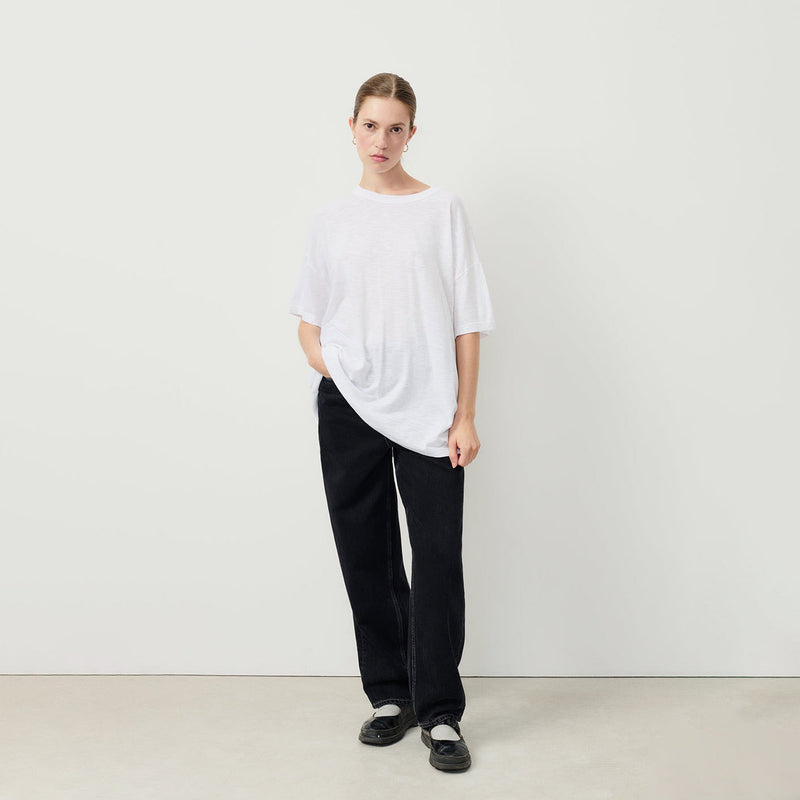 T-SHIRT MI-LONG AMPLE MC COL ROND