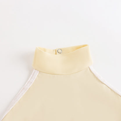 女童香草黄"Sarah/T-Vanilla/CV-Misty Rose"芭蕾舞连体衣