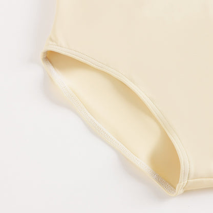 女童香草黄"Sarah/T-Vanilla/CV-Misty Rose"芭蕾舞连体衣