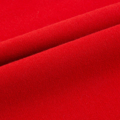 Girls Flame Red Cotton Sweater