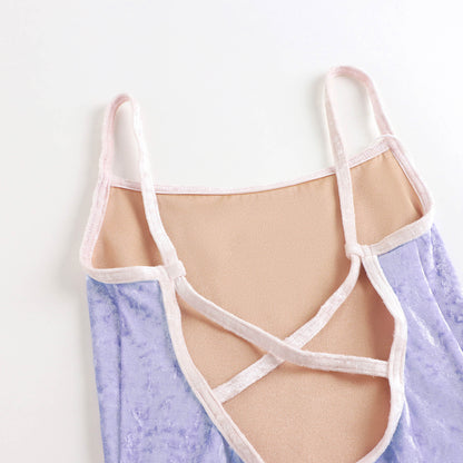 紫色"Daniela/CV-Angelic/CV-Misty Rose"芭蕾舞连体衣