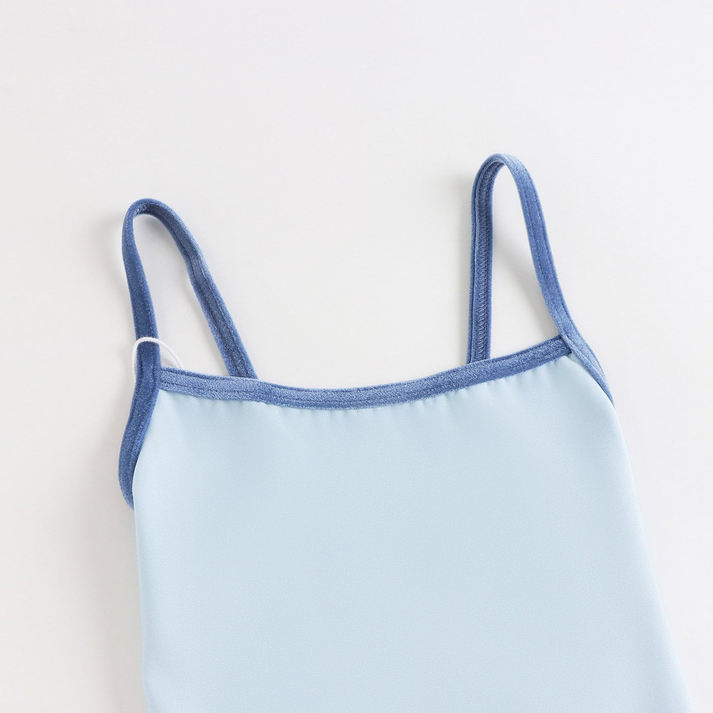 女童浅蓝色"Daniela/N-Mirror/V-Ocean"芭蕾舞连体衣