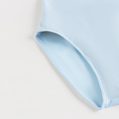 女童浅蓝色"Daniela/N-Mirror/V-Ocean"芭蕾舞连体衣