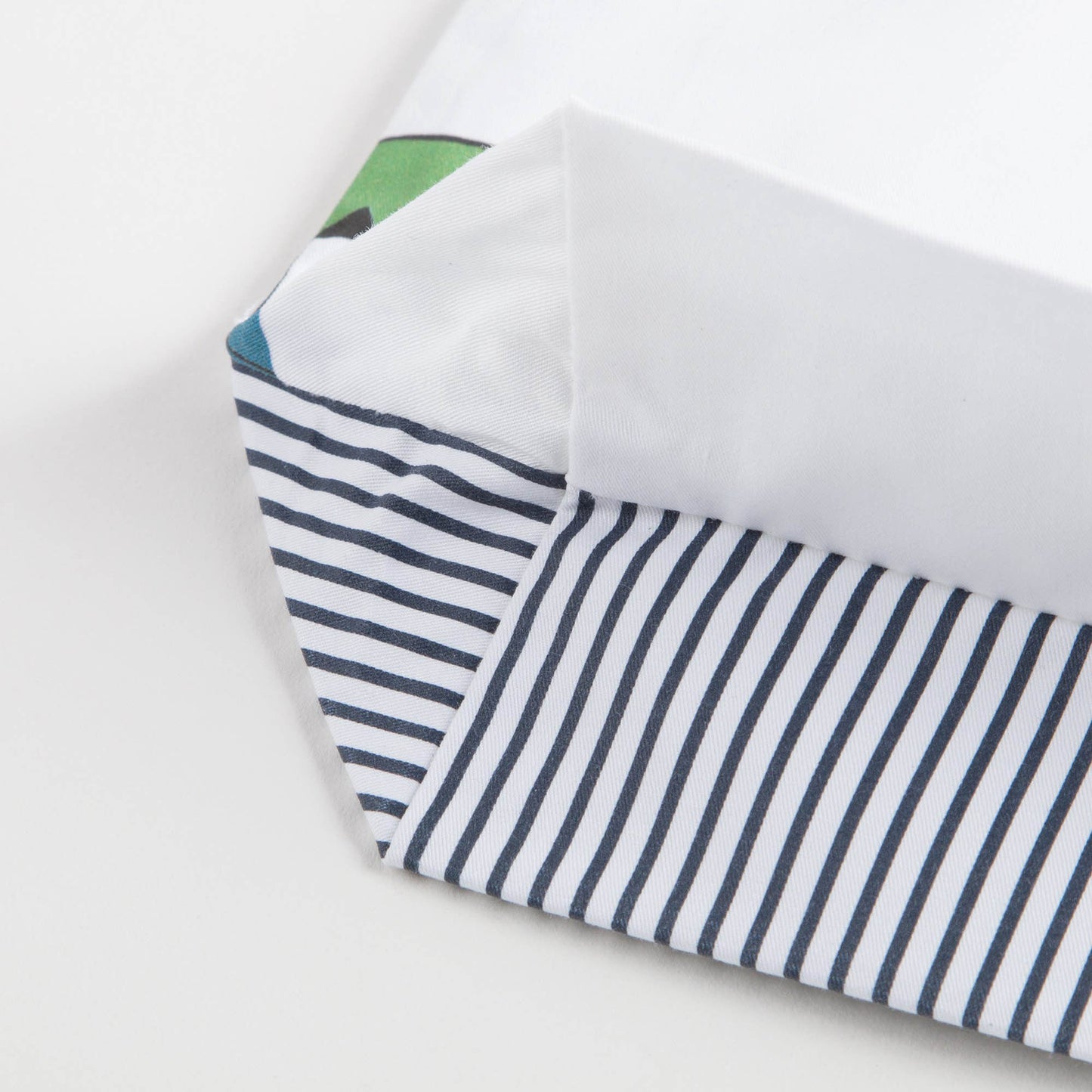 White Cotton Bag With House