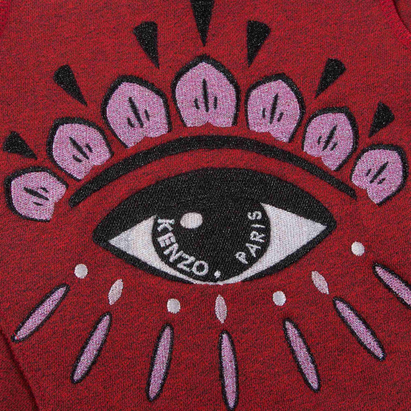 Girls Red Tiger Printed Dress