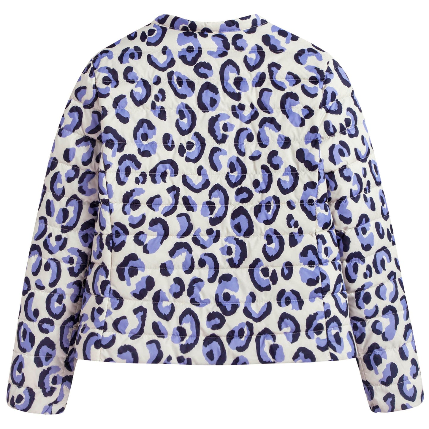 Girls Multicolor Printed Trims Jacket