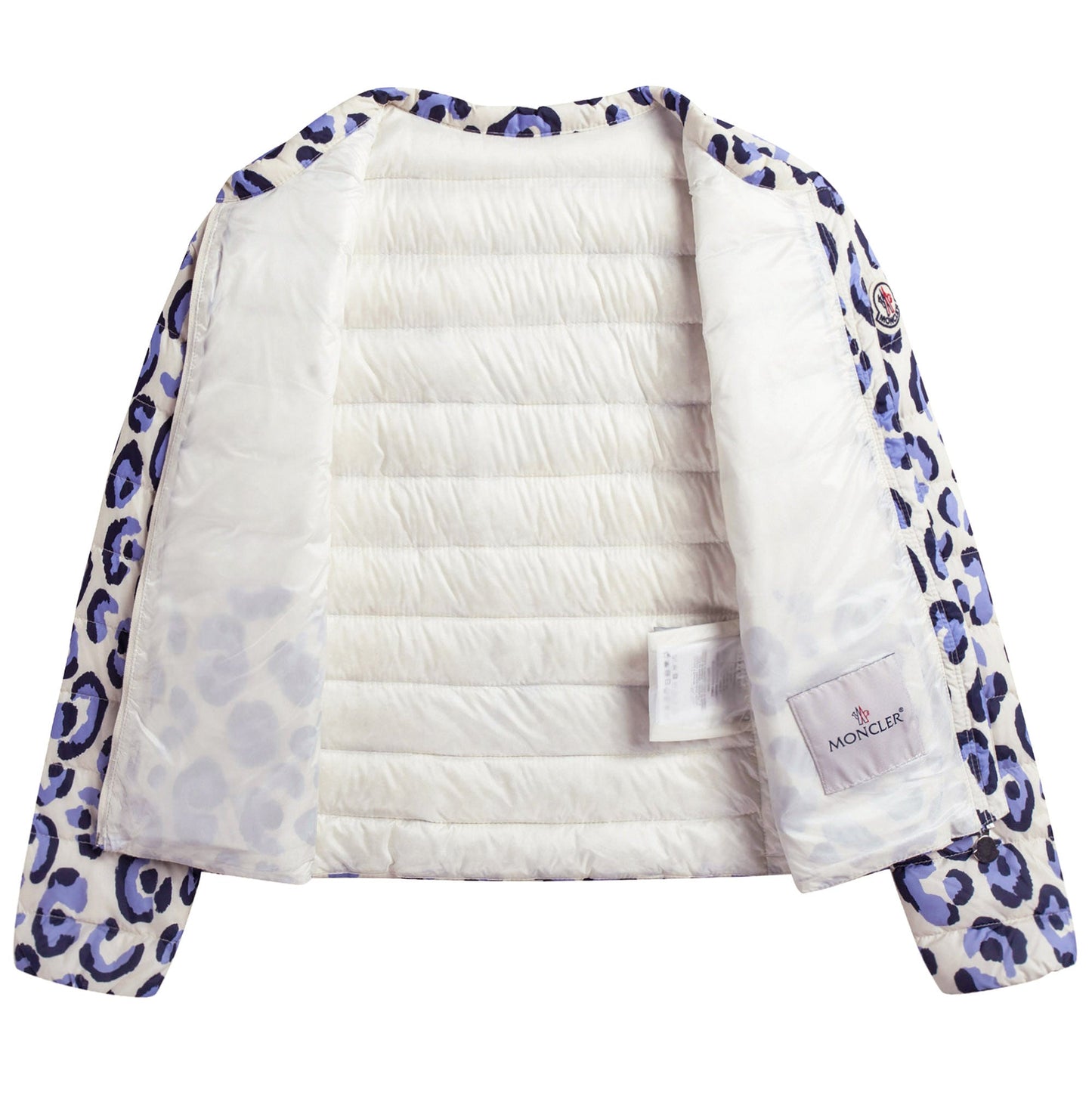 Girls Multicolor Printed Trims Jacket