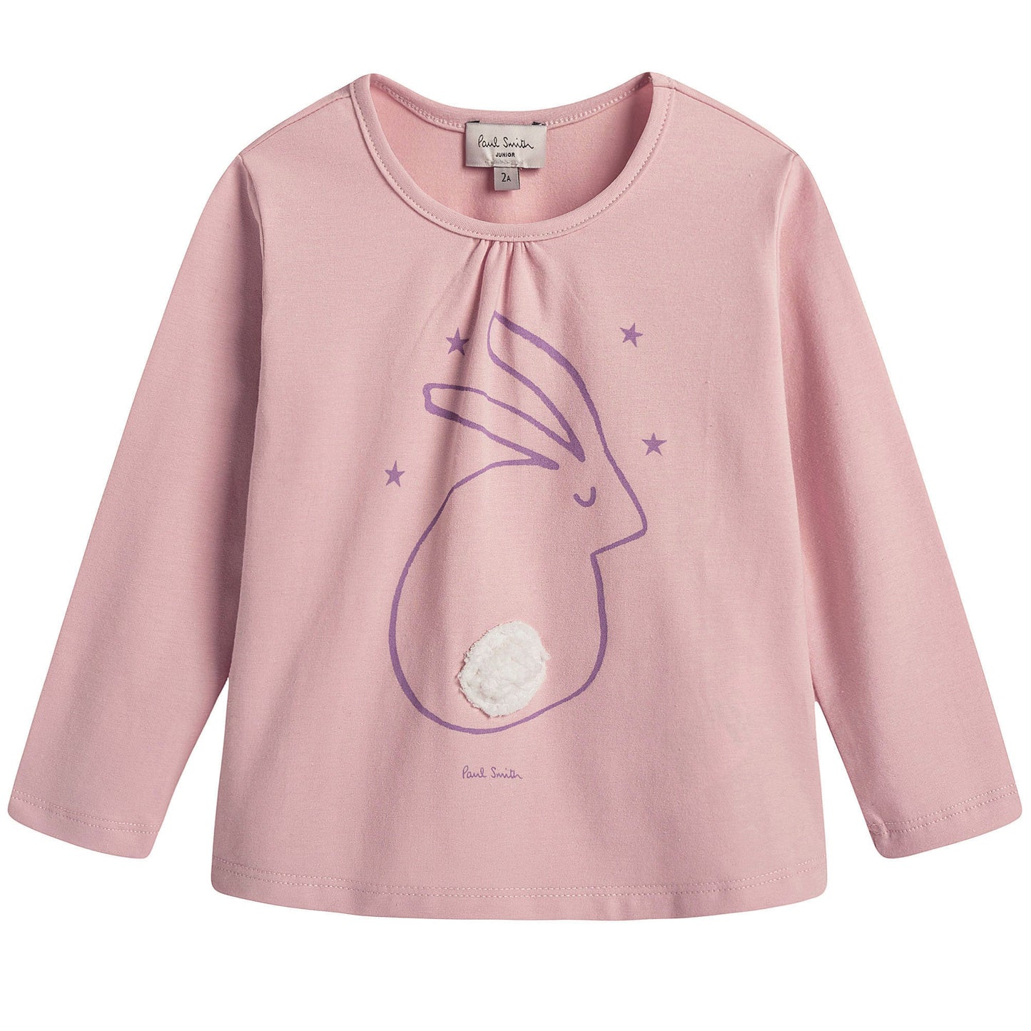 Girls Powder Pink Tops &  Bottoms 2 Pieces Pyjama