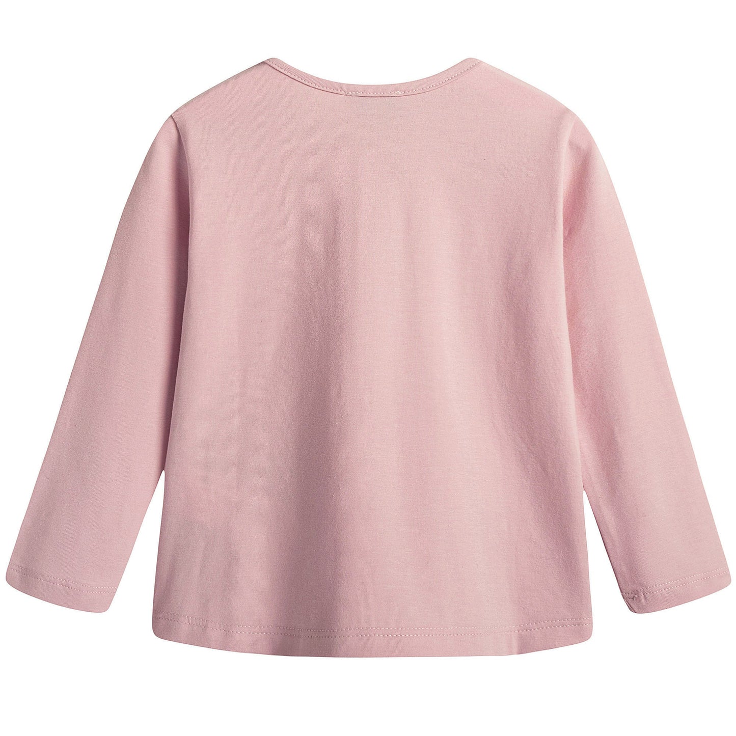 Girls Powder Pink Tops &  Bottoms 2 Pieces Pyjama