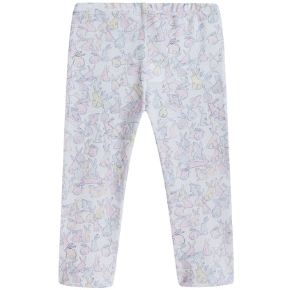 Girls Powder Pink Tops &  Bottoms 2 Pieces Pyjama
