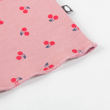 Baby Girls Pink Cherry Cotton T-shirt