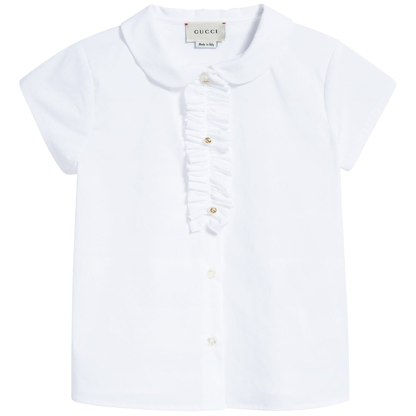 Girls Optical White T-shirt