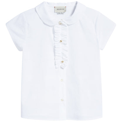 Girls Optical White T-shirt