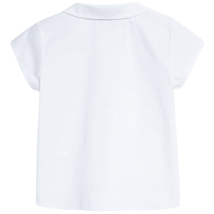 Girls Optical White T-shirt