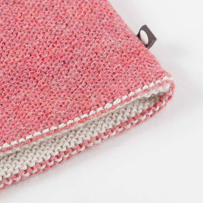 Baby Rose Pink Bunny Alpaca Hooded Sweater