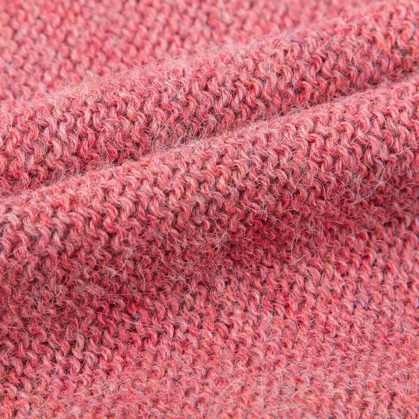 Baby Rose Pink Bunny Alpaca Hooded Sweater