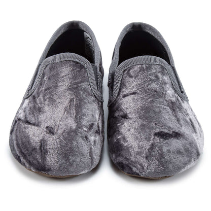 Girls Grey Loafers