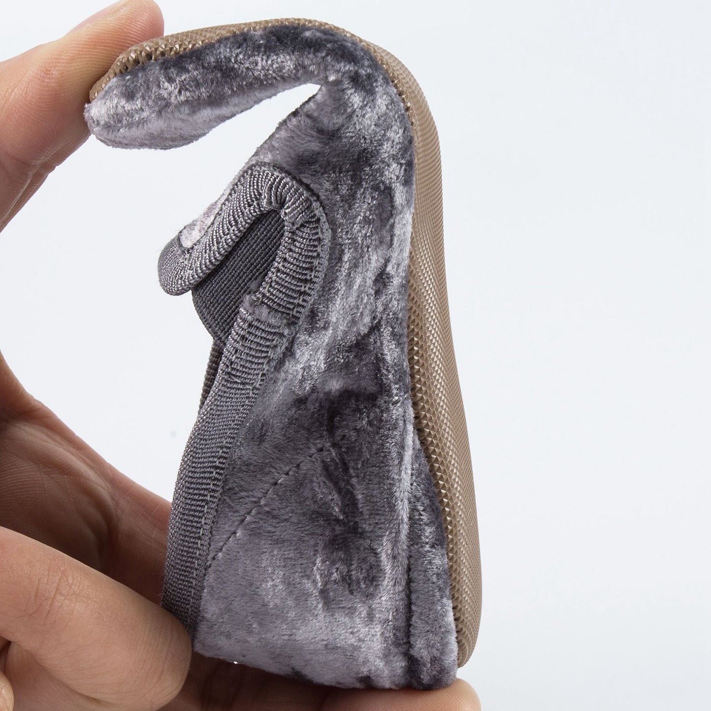 Girls Grey Loafers