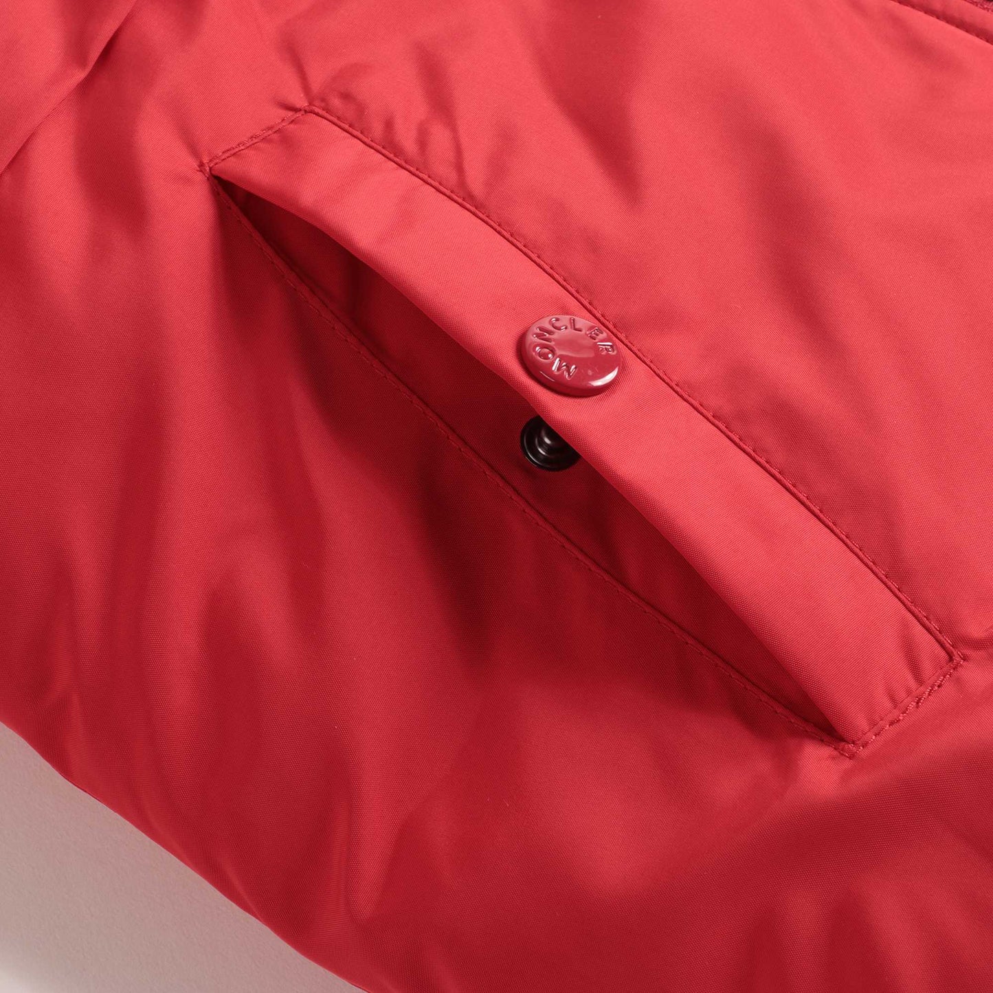 女童红色"SEWEN"羽绒外套