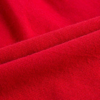 Baby Girls Red Embroidered Dresses