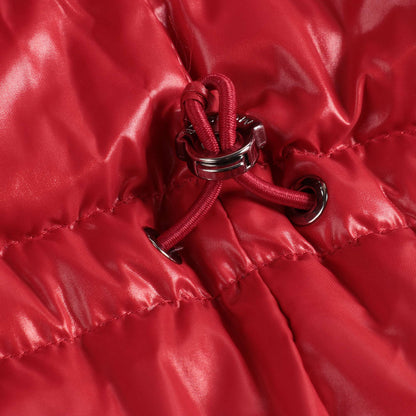 女童红色"SEWEN"羽绒外套