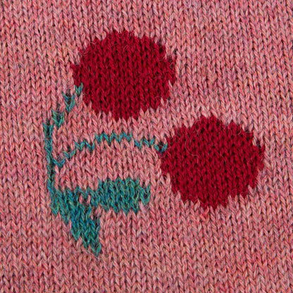 Baby Rose Pink Cherry Alpaca Wool Tank Romper