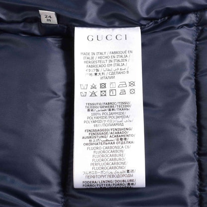 女婴蓝色羽绒外套