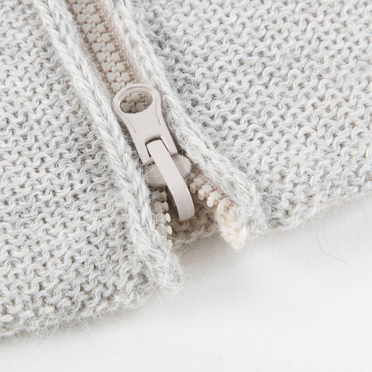 Baby Grey Rabbit Alpaca Hooded Animal Sweater