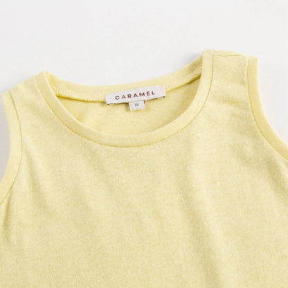Baby Yellow Cotton Vest