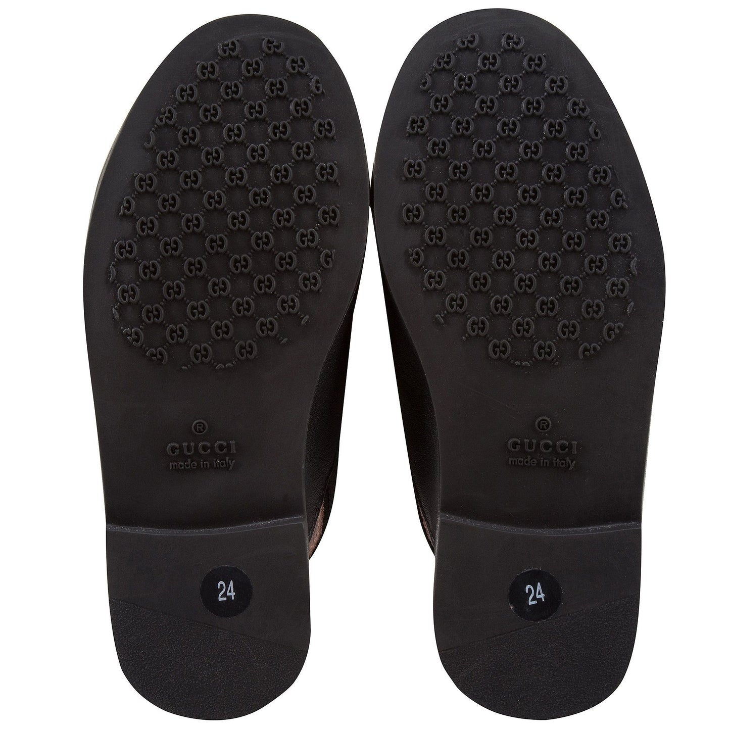 Baby Girls Black Logo Shoes