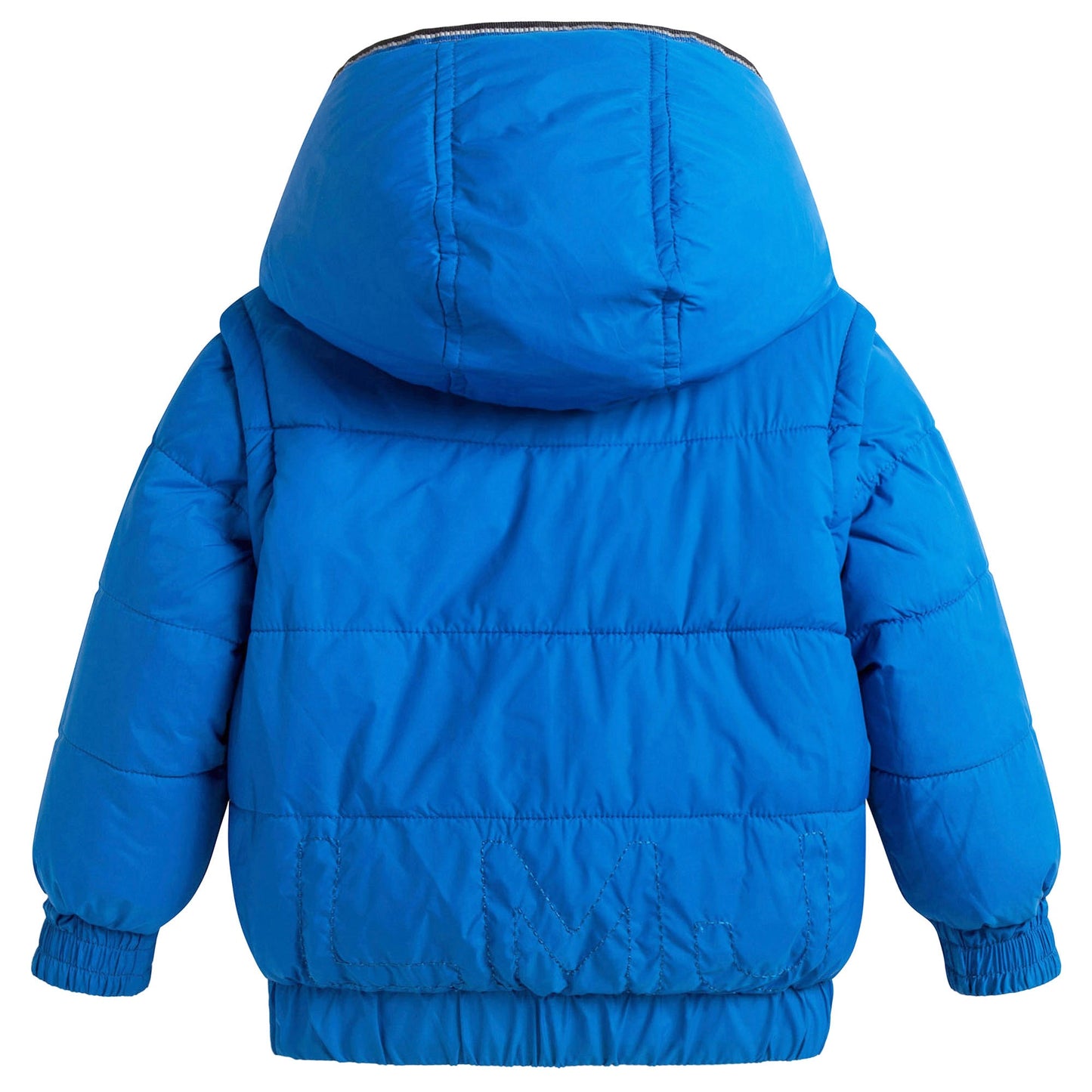 Boys Black & Blue Reversible Cotton Jacket