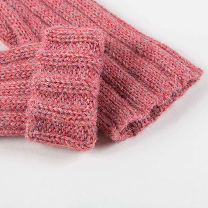 Baby Pink Alpaca Wool Trousers