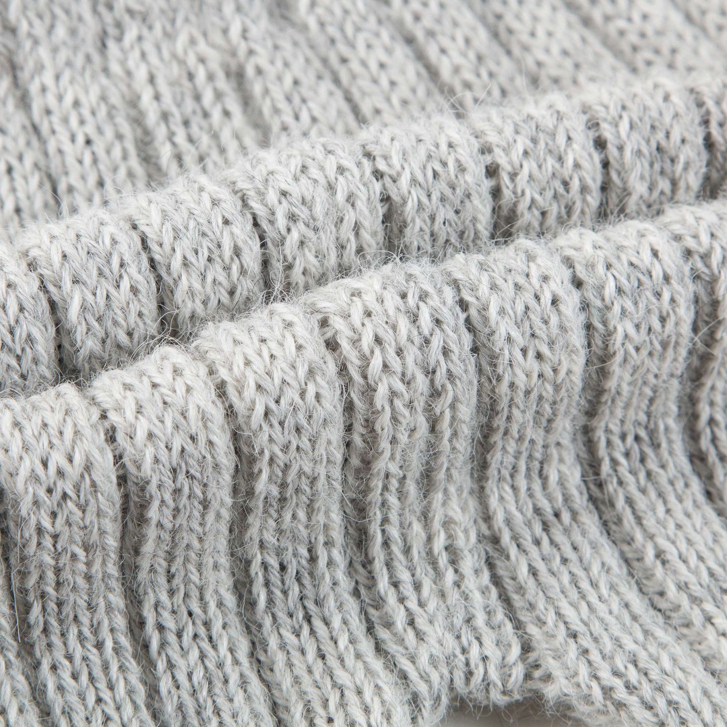 Baby Light Grey Alpaca Wool Trousers