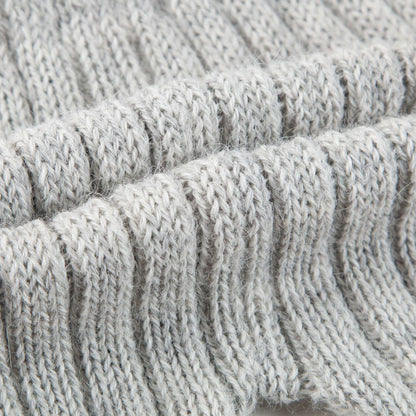 Baby Light Grey Alpaca Wool Trousers