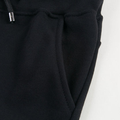 Boys Black Tracksuit Shorts