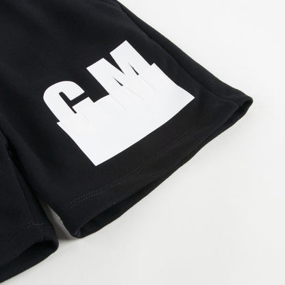 Boys Black Tracksuit Shorts