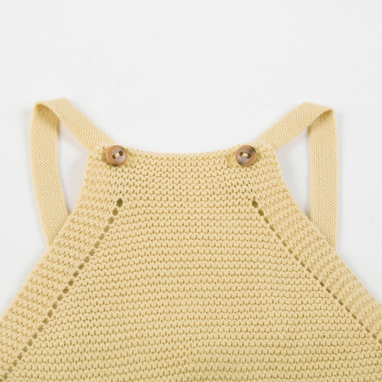 Baby Lemon Cotton Knitwear Romper