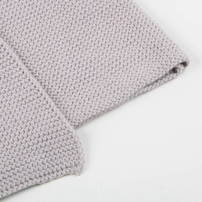 Baby Light Heather Cotton Knitwear Cardigan