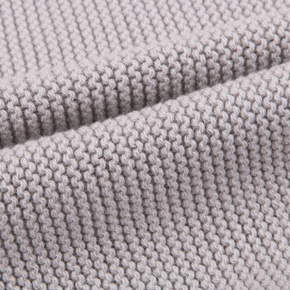 Baby Light Heather Cotton Knitwear Cardigan