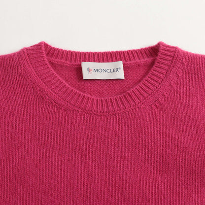 Boys & Girls Bright Pink Logo Wool Sweater