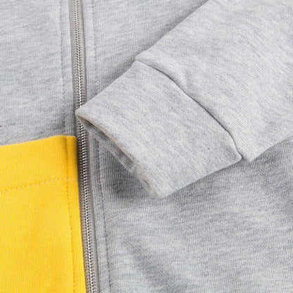 Baby Girls Grey Cotton Jacket