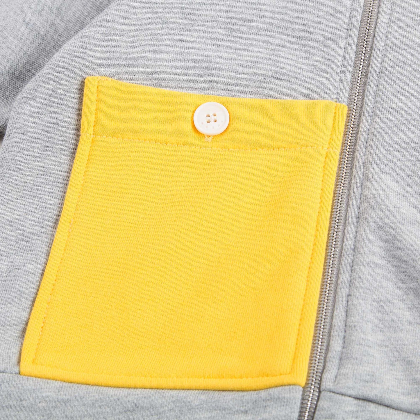 Baby Girls Grey Cotton Jacket