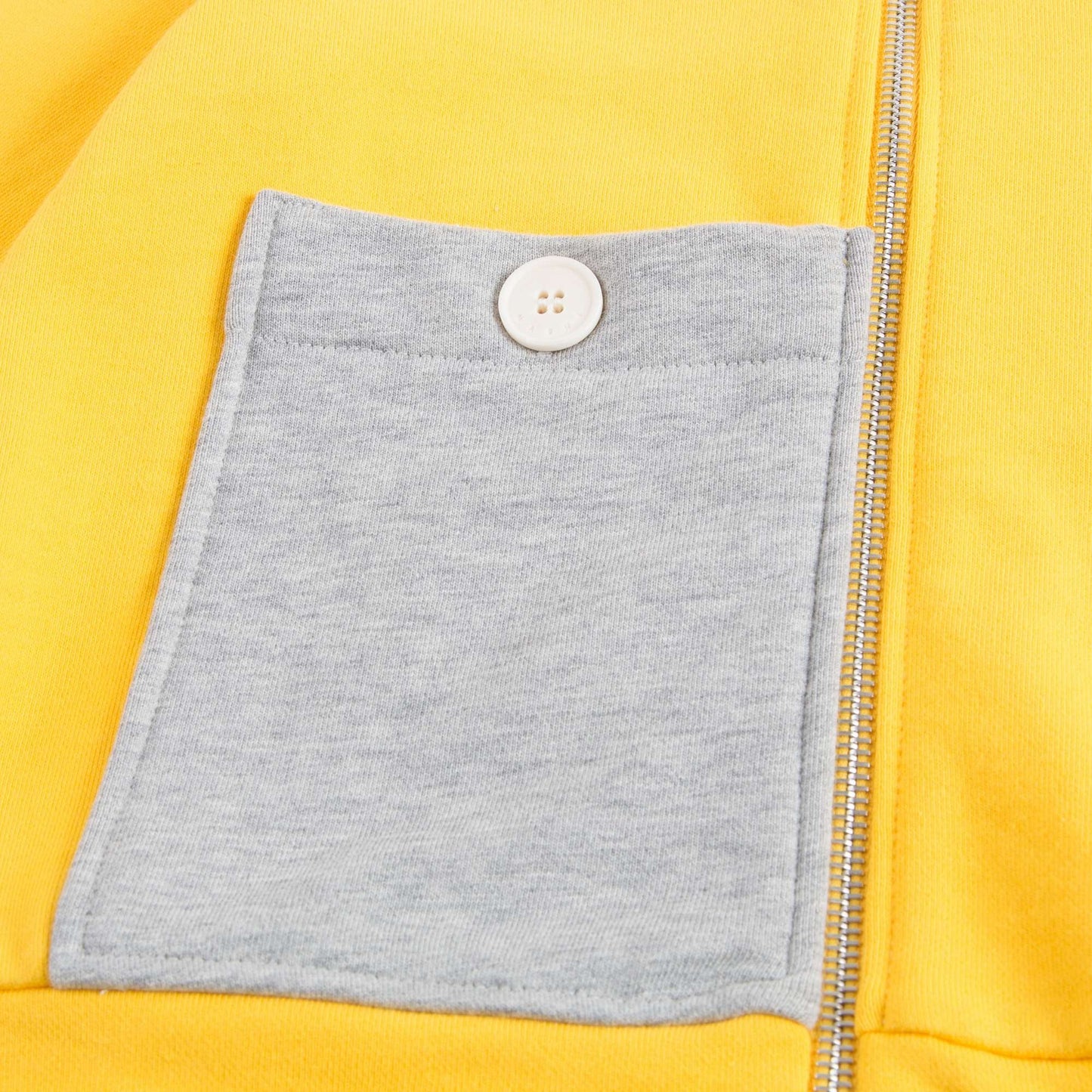 Girls Yellow Cotton Jacket