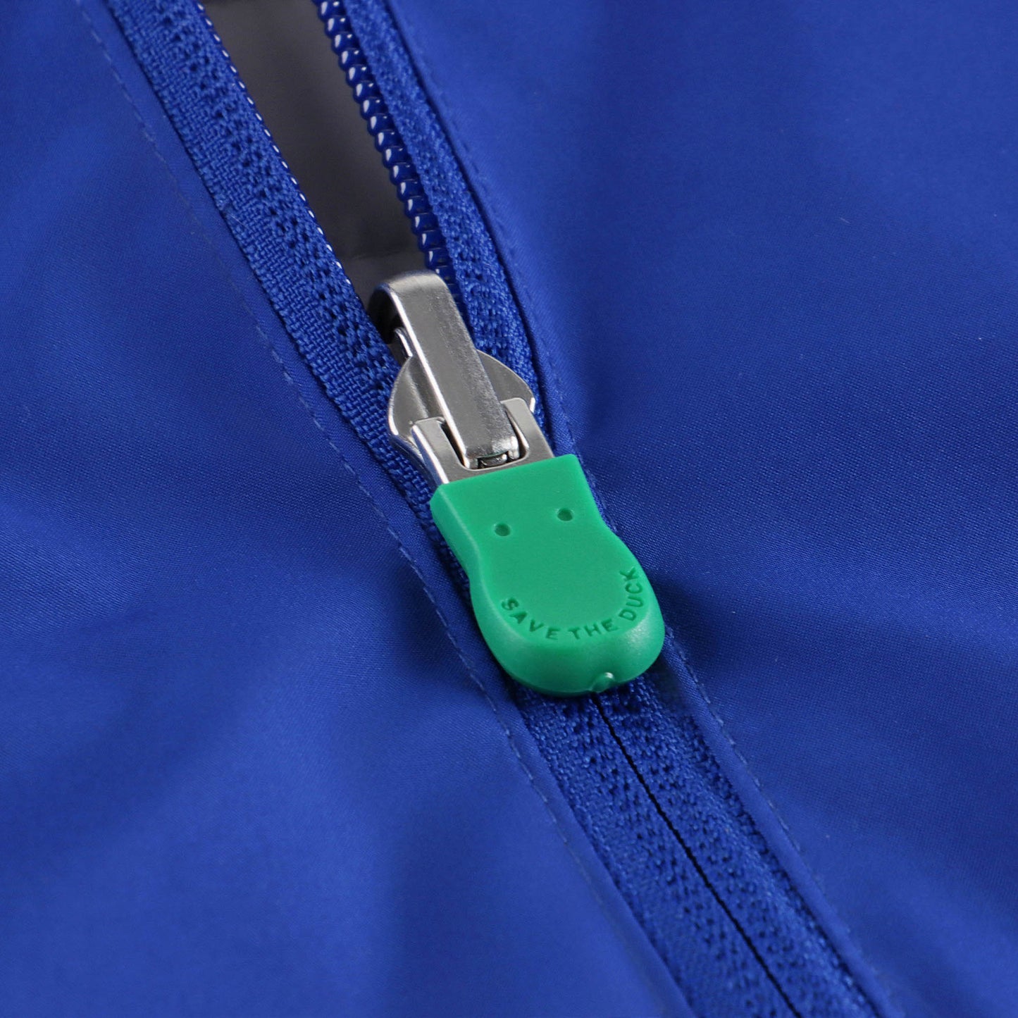 儿童深蓝色连帽双面棉服