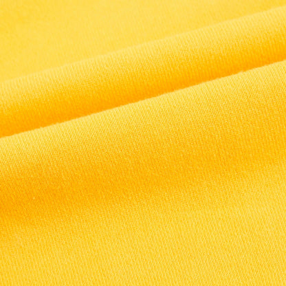 Girls Yellow Cotton Jacket