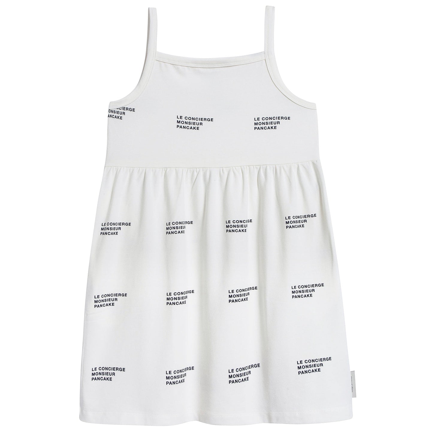 Girls White Pima Cotton Dress