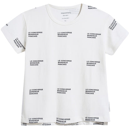 Baby White Pima Cotton T-shirt