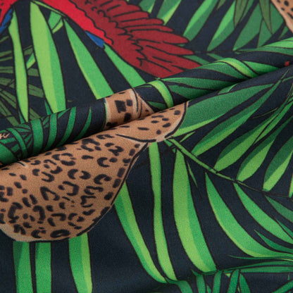 Boys Green Safari Print Baby Shortie