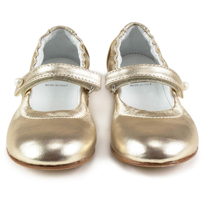 Girls Golden Shoes