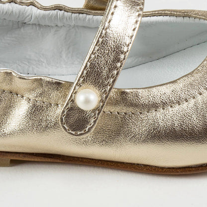 Girls Golden Shoes